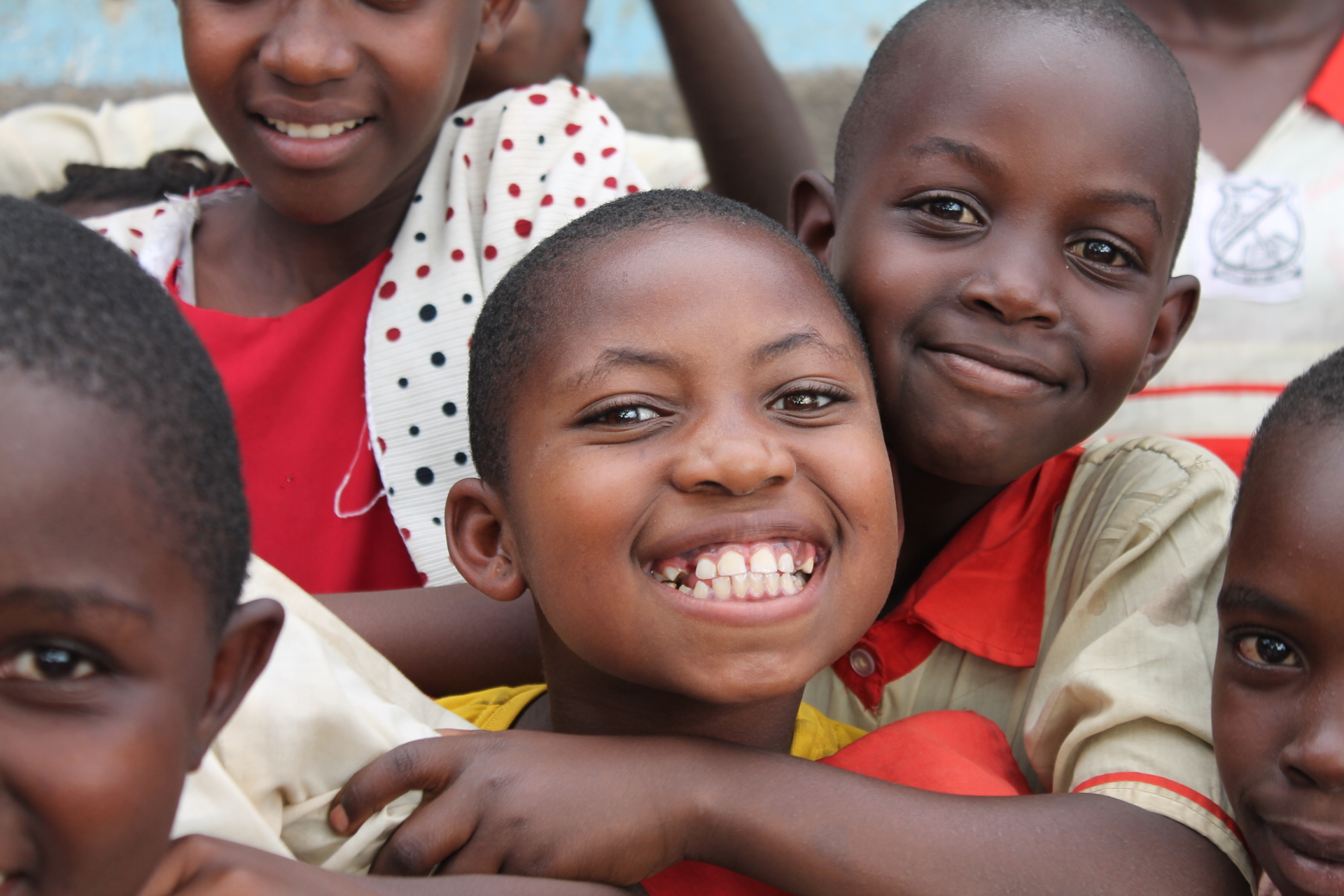 Children smiling together